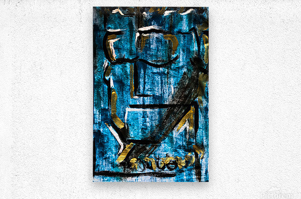 Brushed Metal Print