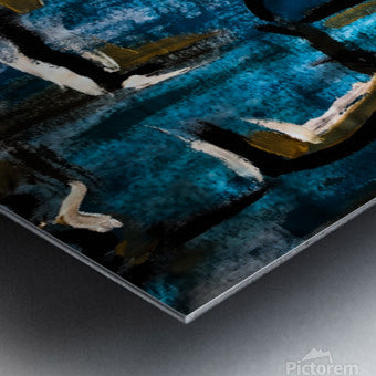 Brushed Metal Print